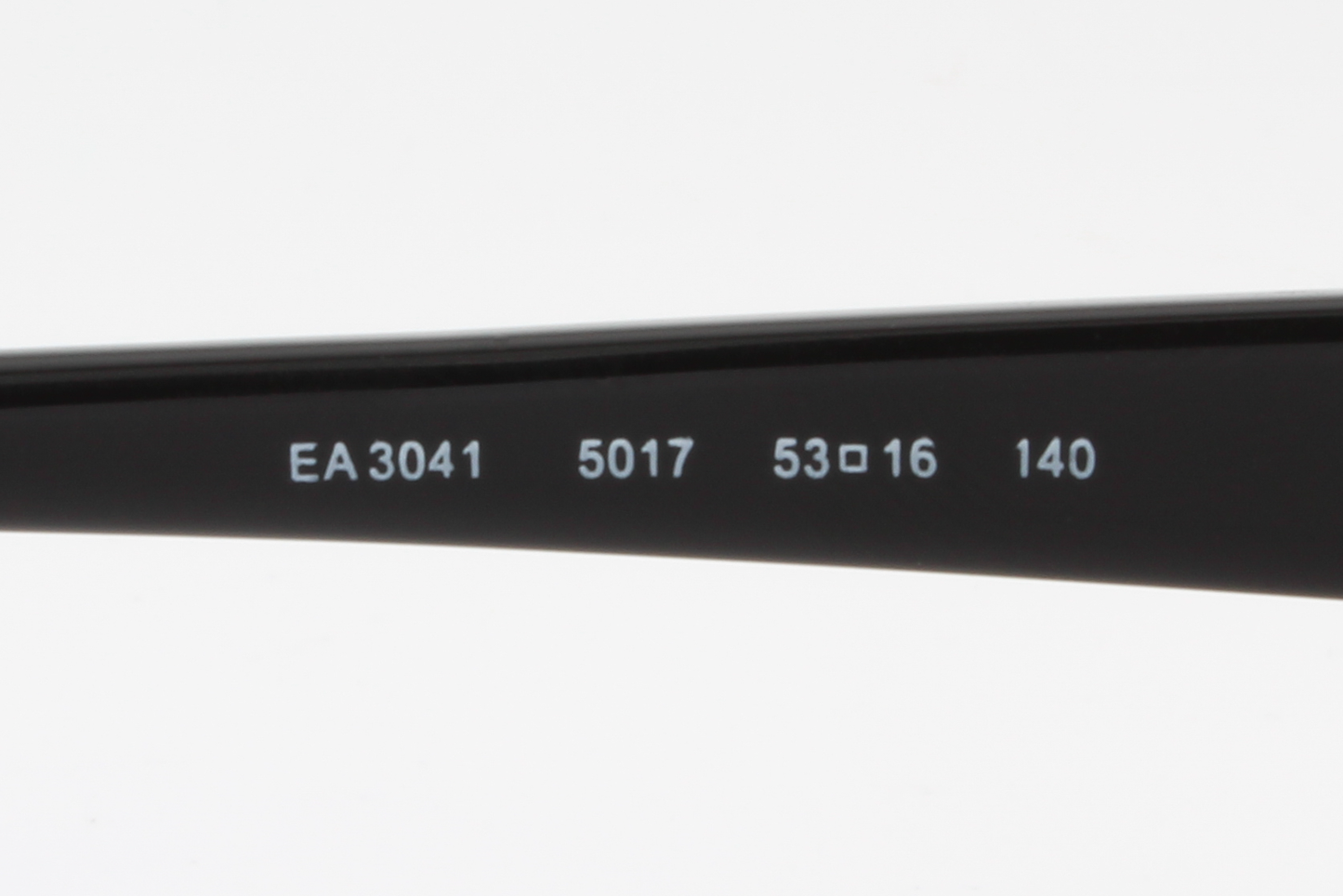 Emporio Armani EA3041  Female Rectangular Glasses Frame Black 53mm