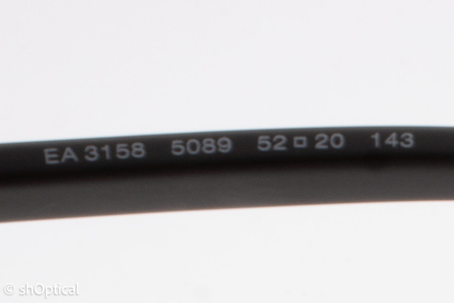 Emporio Armani EA3158  Male Square Glasses Frame Matte Havana 52mm