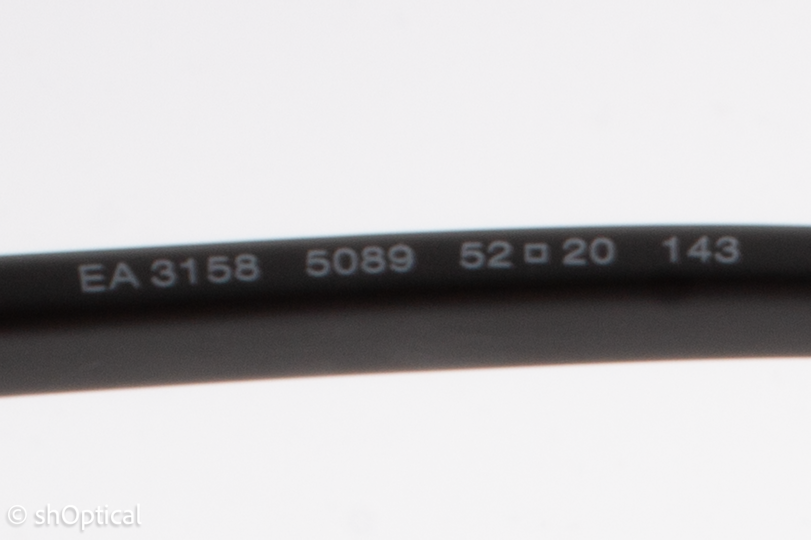 Emporio Armani EA3158  Male Square Glasses Frame Matte Havana 52mm