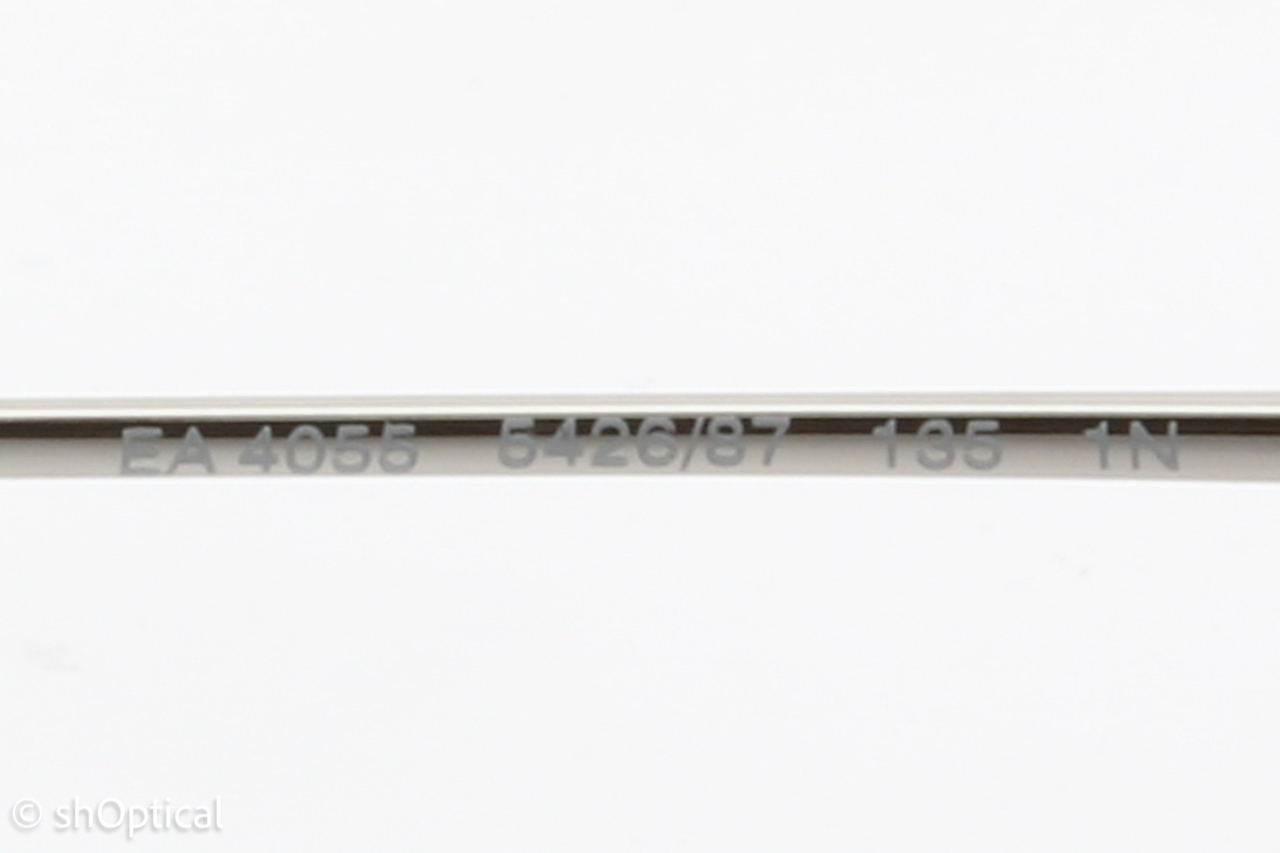 Emporio Armani EA4055 5426/87 Womens Full Rim Sunglasses Grey 54mm