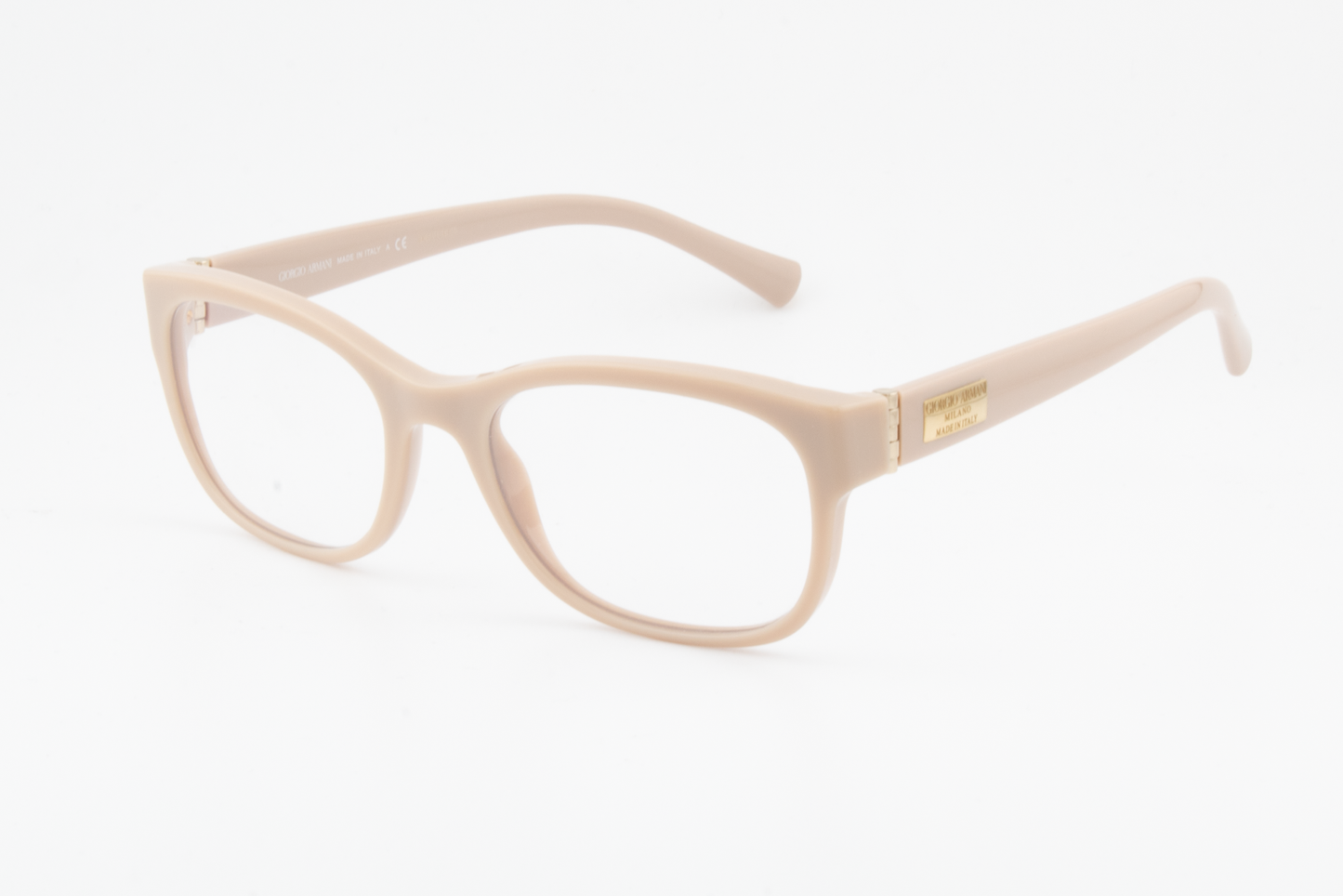 Giorgio Armani AR7017  Female Rectangular Glasses Frame Beige 51mm