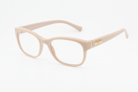 Giorgio Armani AR7017  Female Rectangular Glasses Frame Beige 51mm