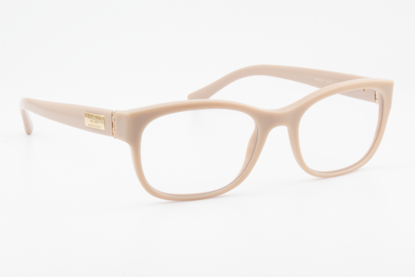 Giorgio Armani AR7017  Female Rectangular Glasses Frame Beige 51mm
