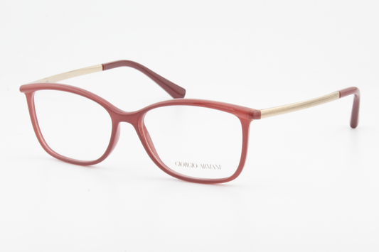 Giorgio Armani AR7093  Female Rectangular Glasses Frame Opal Grapes 53mm