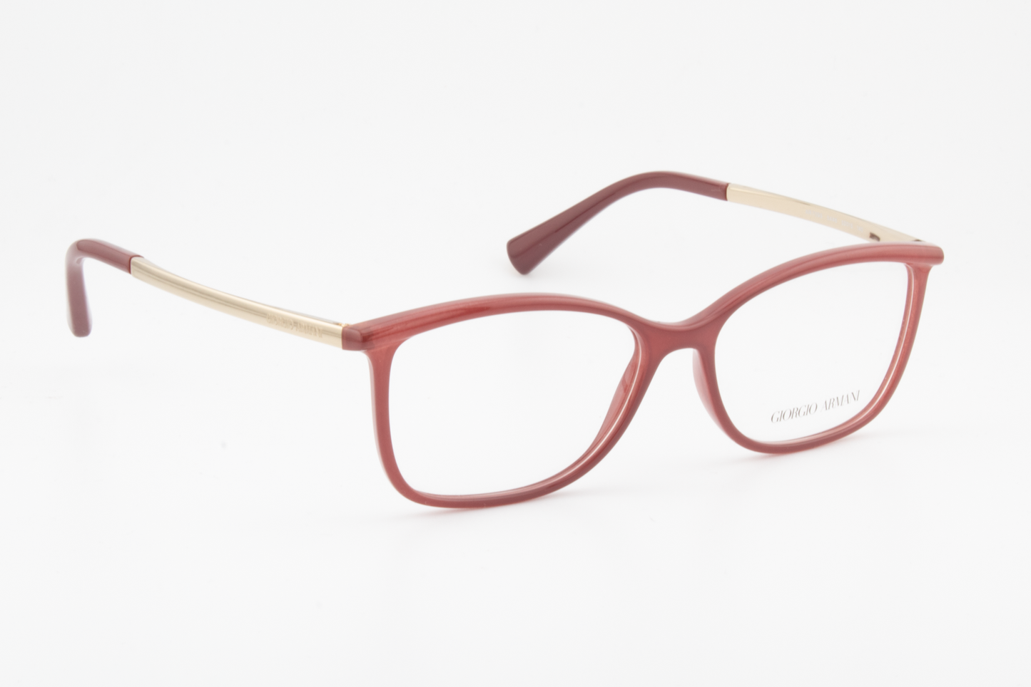 Giorgio Armani AR7093  Female Rectangular Glasses Frame Opal Grapes 53mm