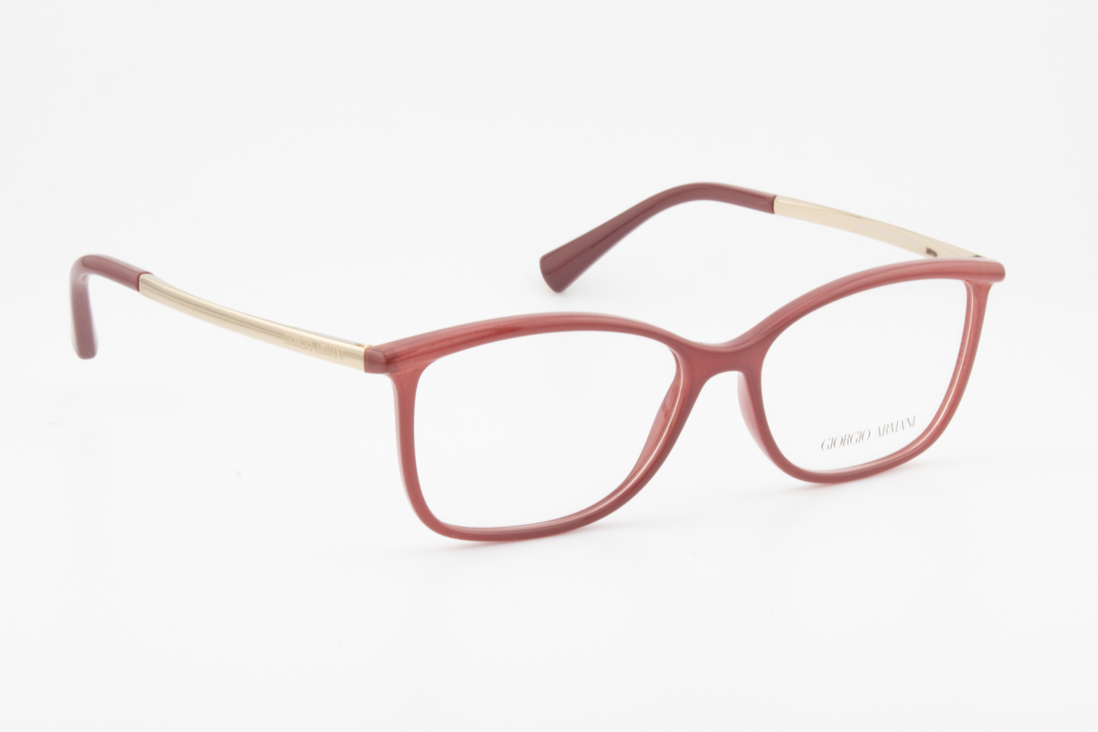 Giorgio Armani AR7093  Female Rectangular Glasses Frame Opal Grapes 53mm