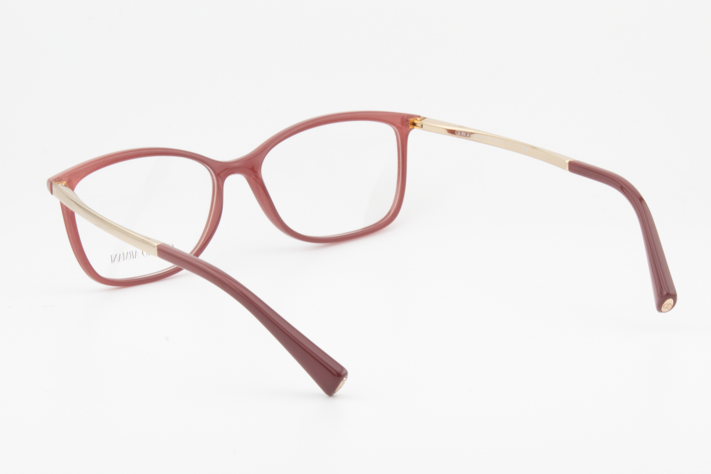 Giorgio Armani AR7093  Female Rectangular Glasses Frame Opal Grapes 53mm