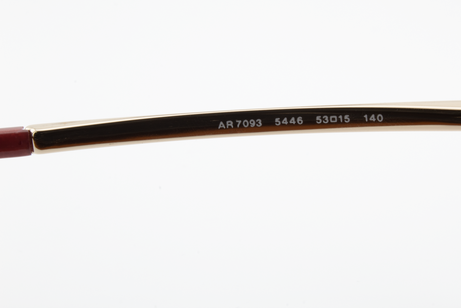 Giorgio Armani AR7093  Female Rectangular Glasses Frame Opal Grapes 53mm