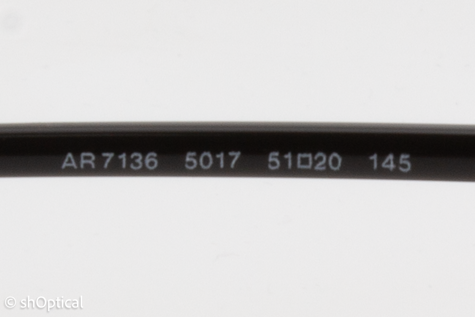 Giorgio Armani AR7136  Male Round Glasses Frame Black 51mm