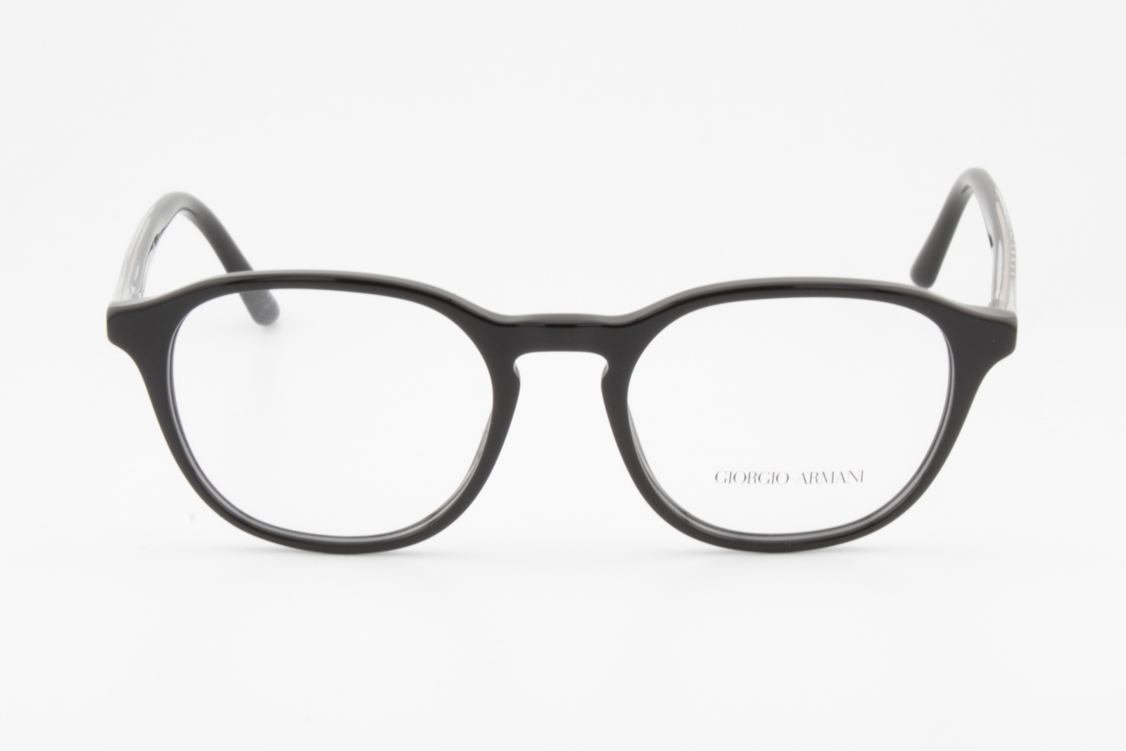 Giorgio Armani AR7144  Male Round Glasses Frame Black 51mm
