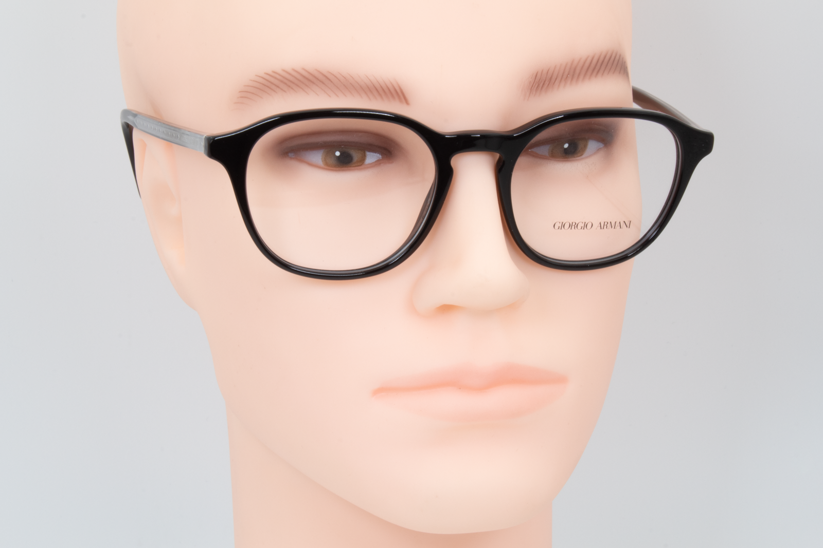 Giorgio Armani AR7144  Male Round Glasses Frame Black 51mm