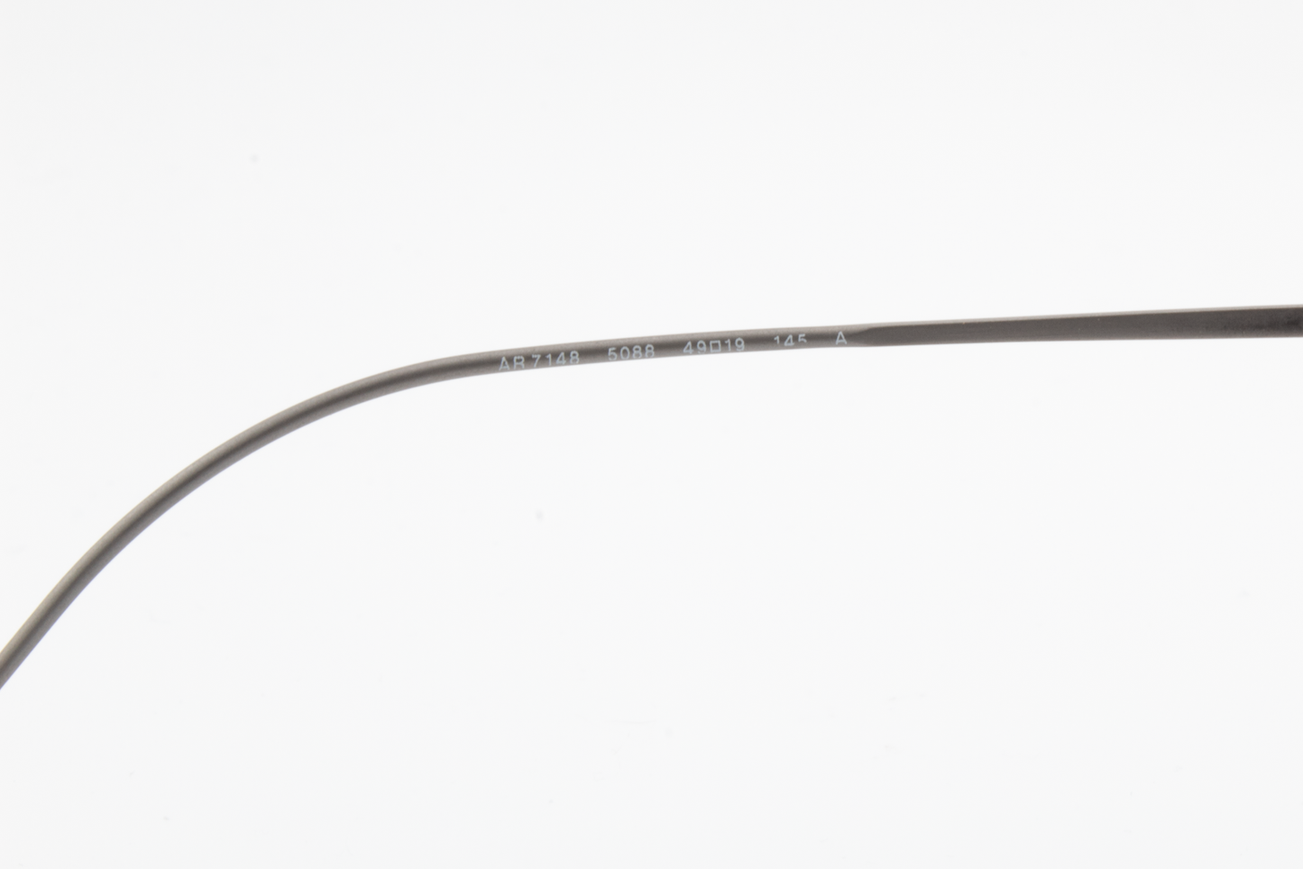 Giorgio Armani AR7148  Male Round Glasses Frame Matte Blue 49mm