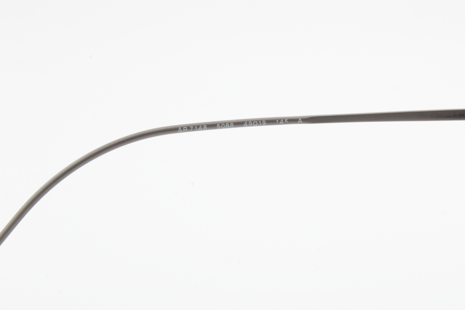 Giorgio Armani AR7148  Male Round Glasses Frame Matte Blue 49mm