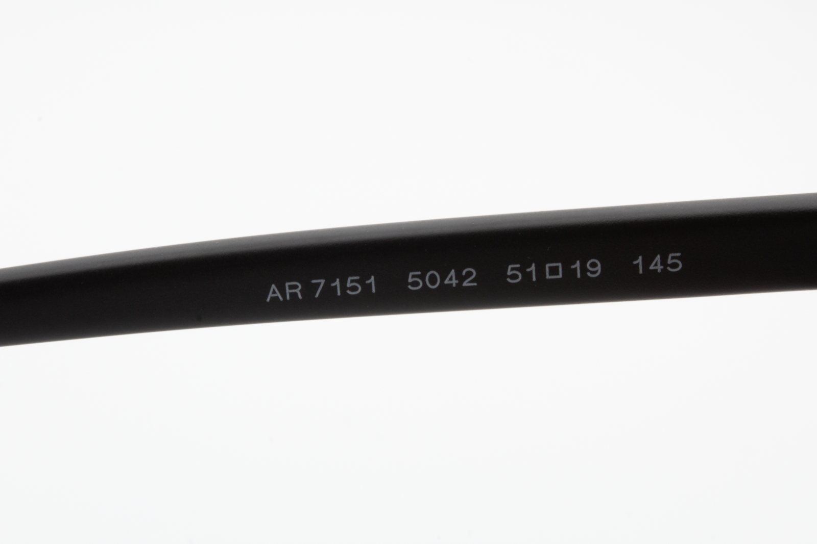 Giorgio Armani AR7151  Male Round Glasses Frame Matte Black 51mm