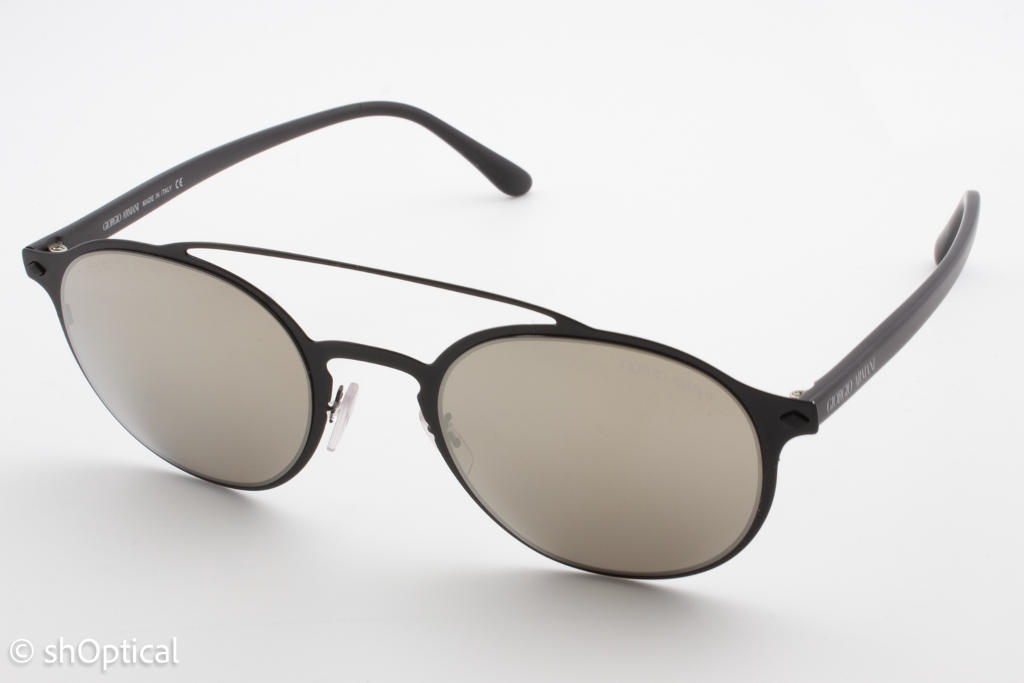 Giorgio Armani AR6041 3001/5A Mens Full Rim Sunglasses Matte Black 49mm