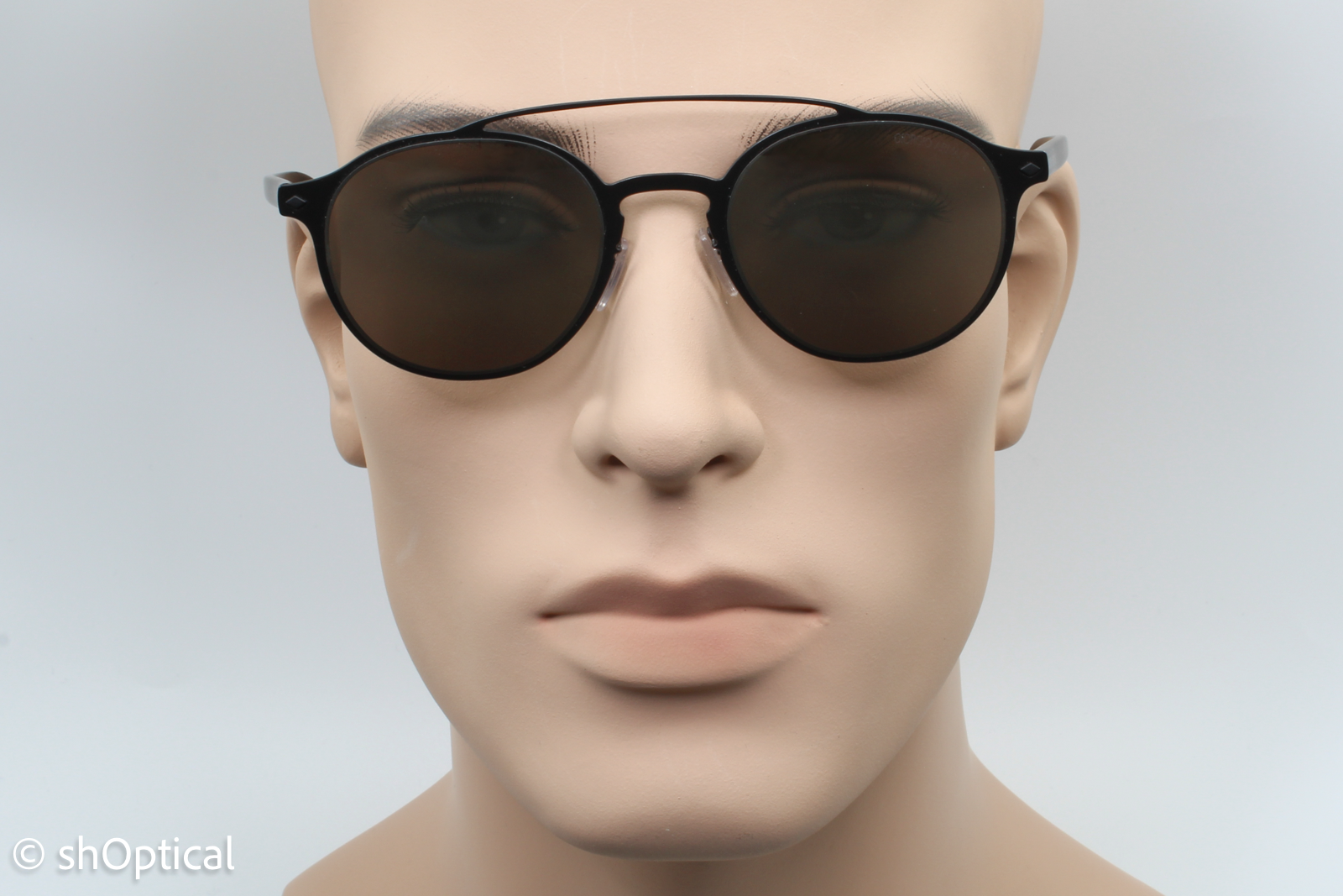 Giorgio Armani AR6041 3001/5A Mens Full Rim Sunglasses Matte Black 49mm