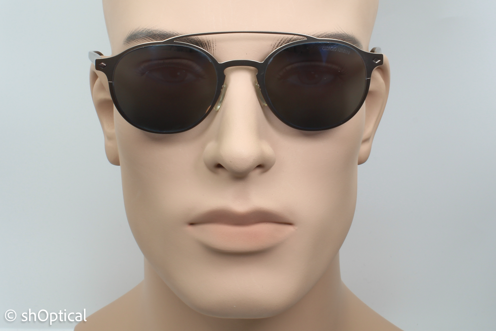 Giorgio Armani AR6041 3006/4Z Mens Full Rim Sunglasses Bronze 49mm