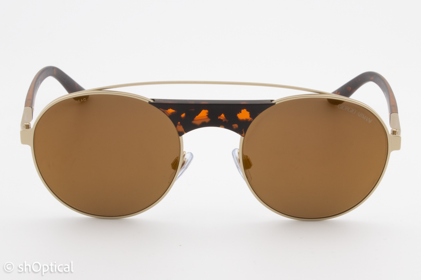 Giorgio Armani AR6047 3002/7D Unisex Full Rim Sunglasses Bronze 53mm