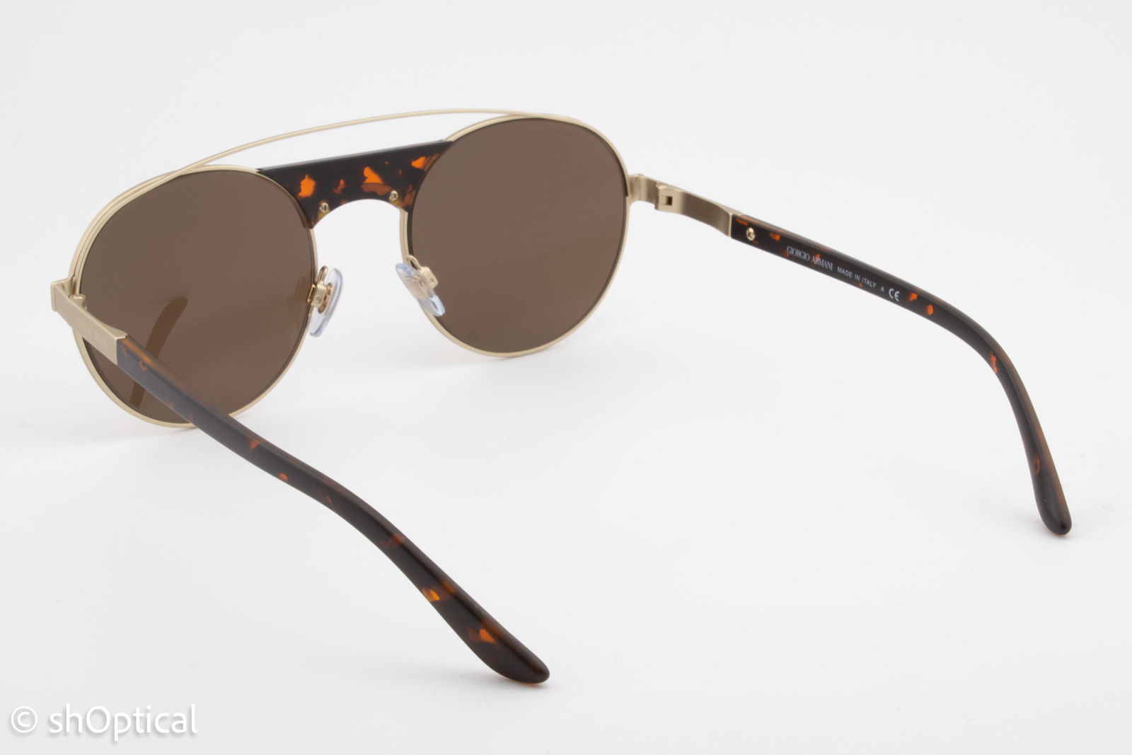 Giorgio Armani AR6047 3002/7D Unisex Full Rim Sunglasses Bronze 53mm