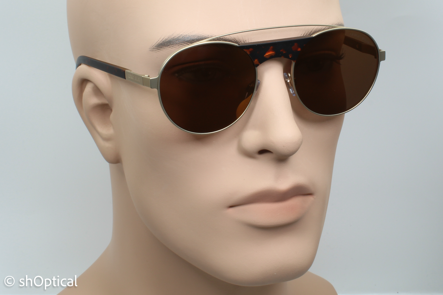 Giorgio Armani AR6047 3002/7D Unisex Full Rim Sunglasses Bronze 53mm