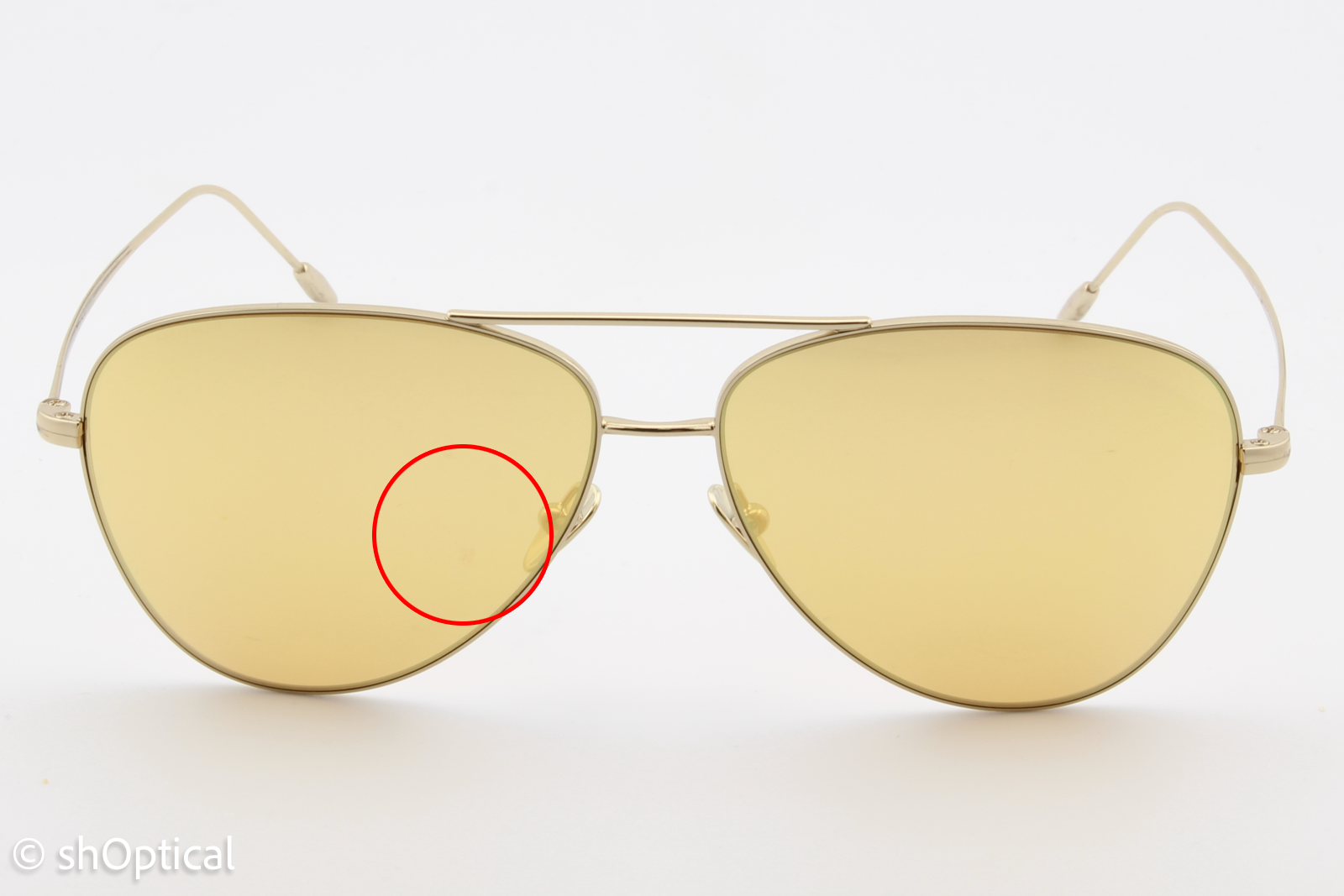 Giorgio Armani AR6049 3013/7J Mens Full Rim Sunglasses Pale Gold 58mm