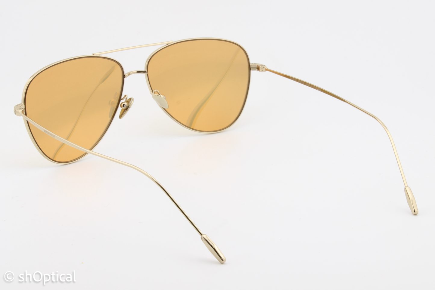 Giorgio Armani AR6049 3013/7J Mens Full Rim Sunglasses Pale Gold 58mm