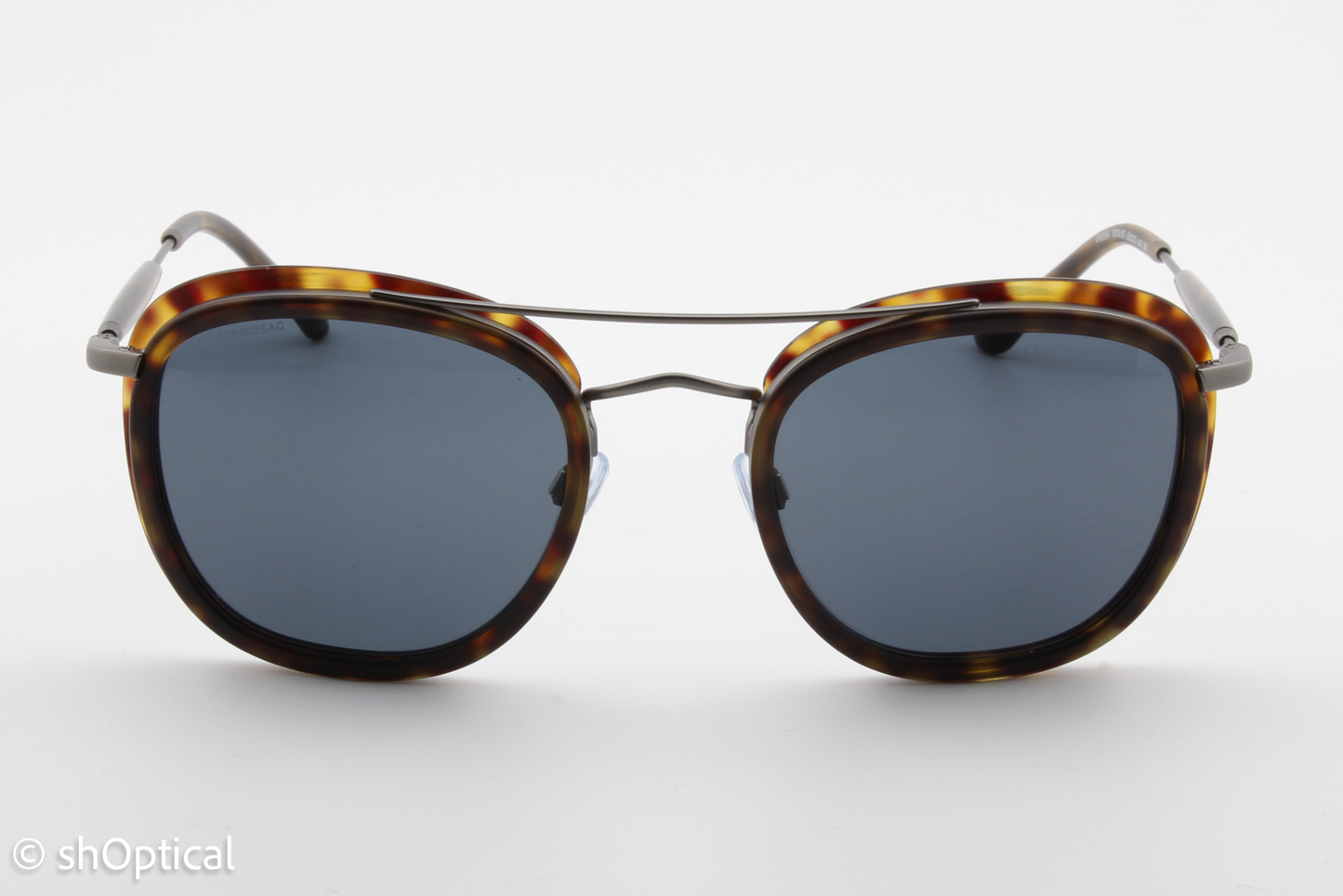 Giorgio Armani AR6054 3003/87 Mens Full Rim Sunglasses Gunmetal-Havana 51mm