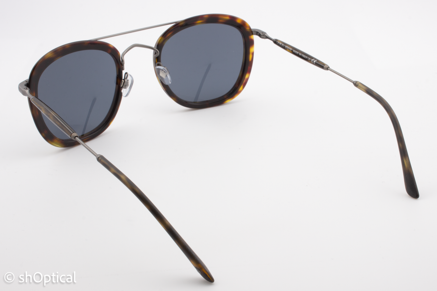 Giorgio Armani AR6054 3003/87 Mens Full Rim Sunglasses Gunmetal-Havana 51mm