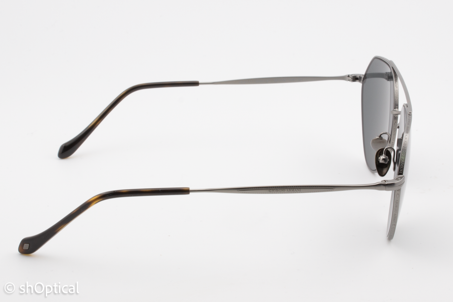 Giorgio Armani AR6111 3003/87 Womens Full Rim Sunglasses Matte Gunmetal 56mm