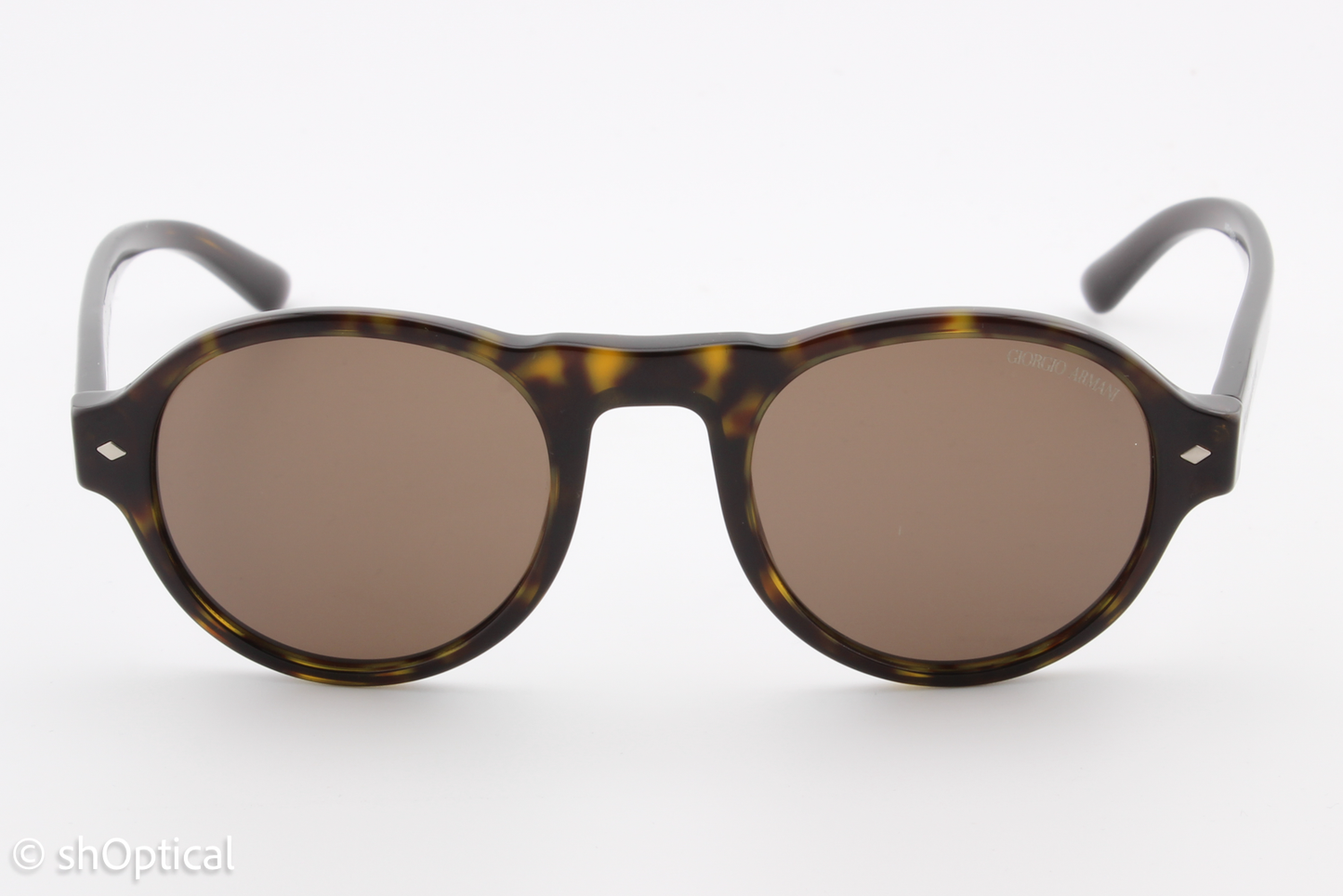 Giorgio Armani AR8053 5026/53 Mens Full Rim Sunglasses Havana Dark Brown 47mm