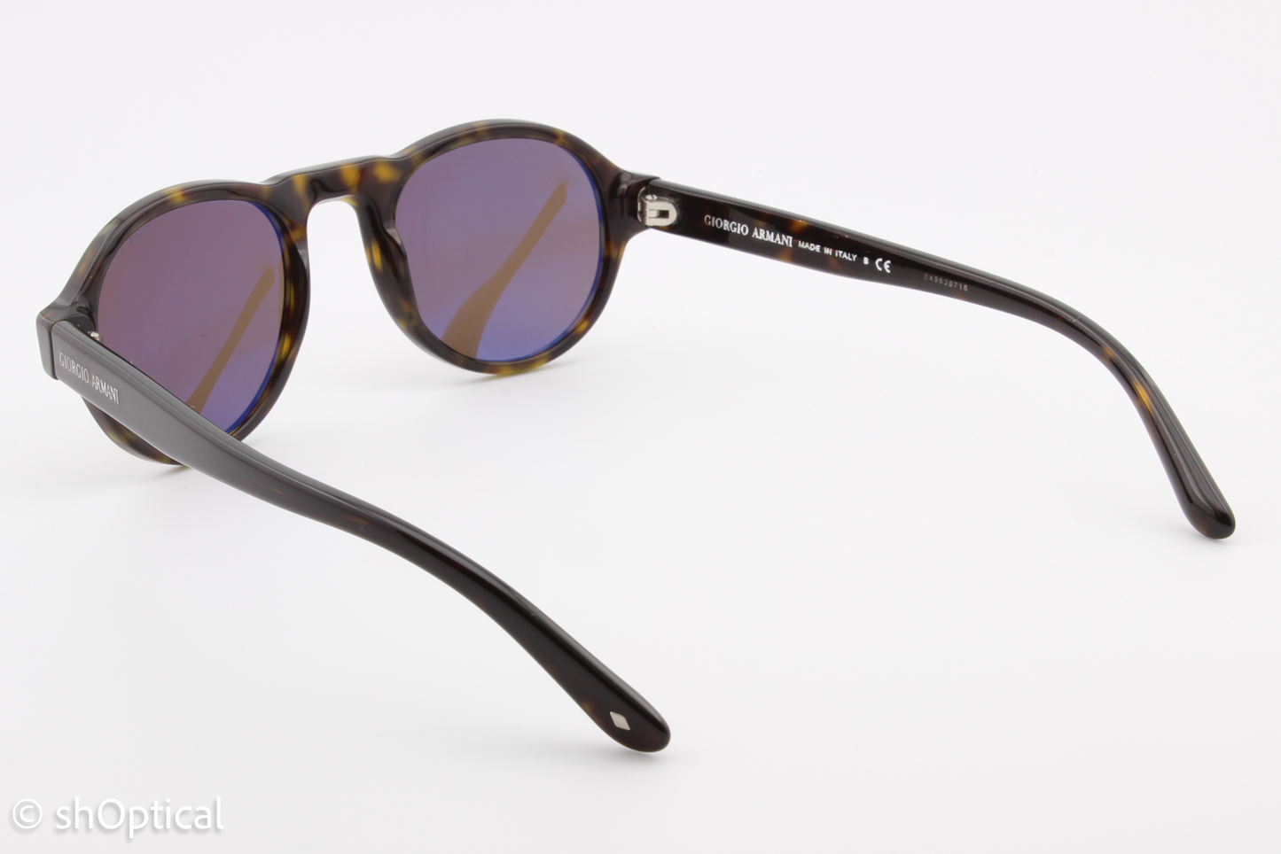 Giorgio Armani AR8053 5026/53 Mens Full Rim Sunglasses Havana Dark Brown 47mm