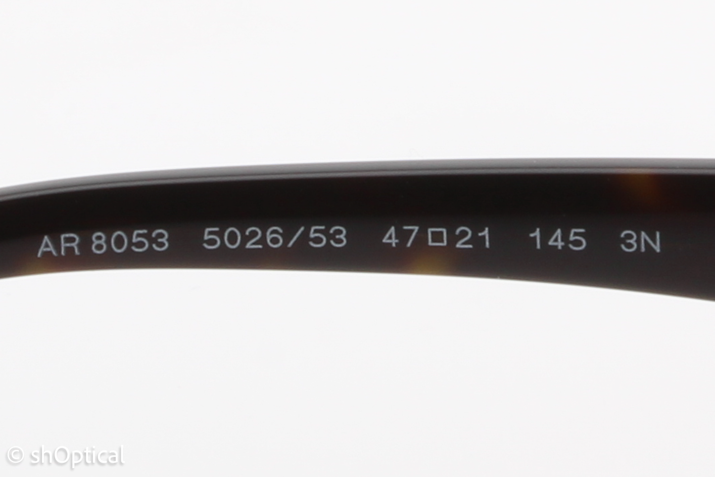 Giorgio Armani AR8053 5026/53 Mens Full Rim Sunglasses Havana Dark Brown 47mm