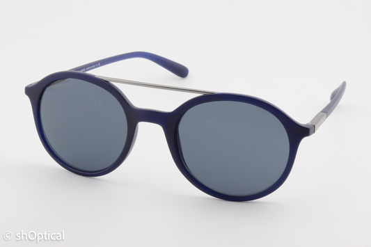 Giorgio Armani AR8077 5088/87 Mens Full Rim Sunglasses Matte Blue 50mm