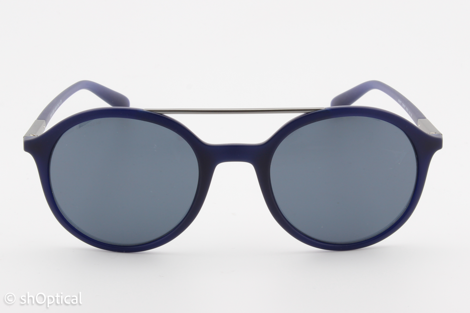 Giorgio Armani AR8077 5088/87 Mens Full Rim Sunglasses Matte Blue 50mm