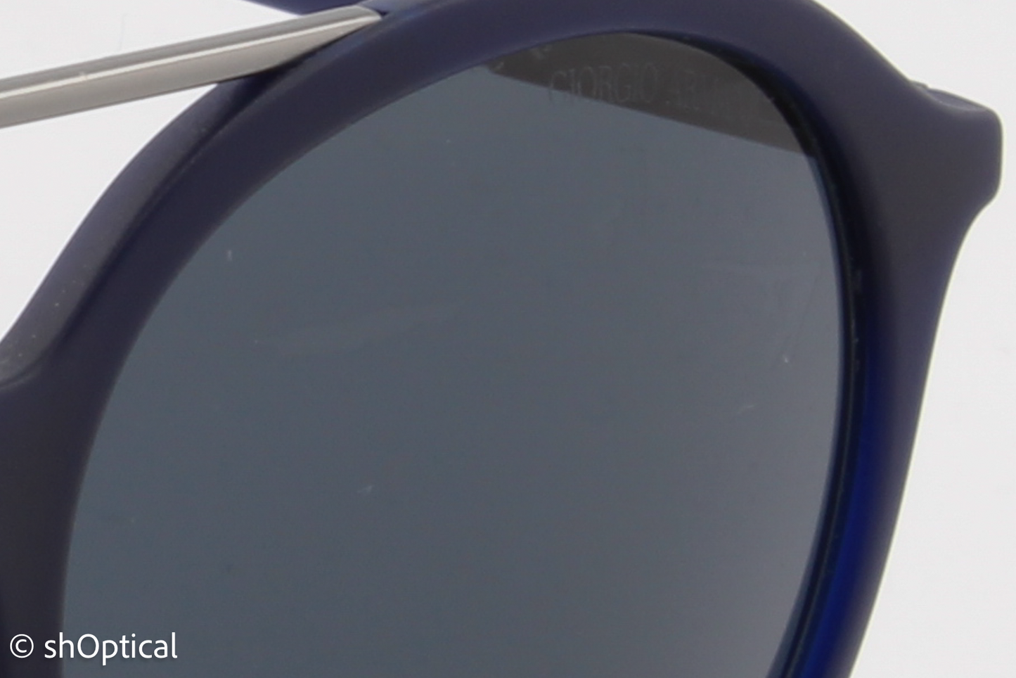 Giorgio Armani AR8077 5088/87 Mens Full Rim Sunglasses Matte Blue 50mm