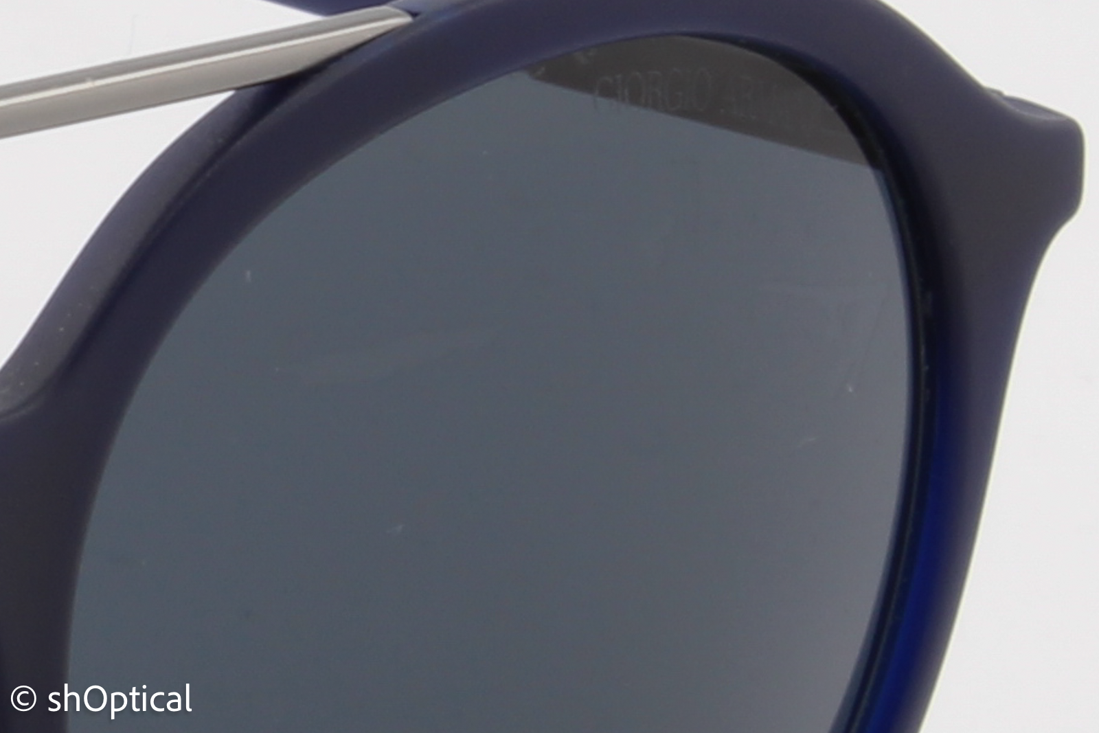 Giorgio Armani AR8077 5088/87 Mens Full Rim Sunglasses Matte Blue 50mm