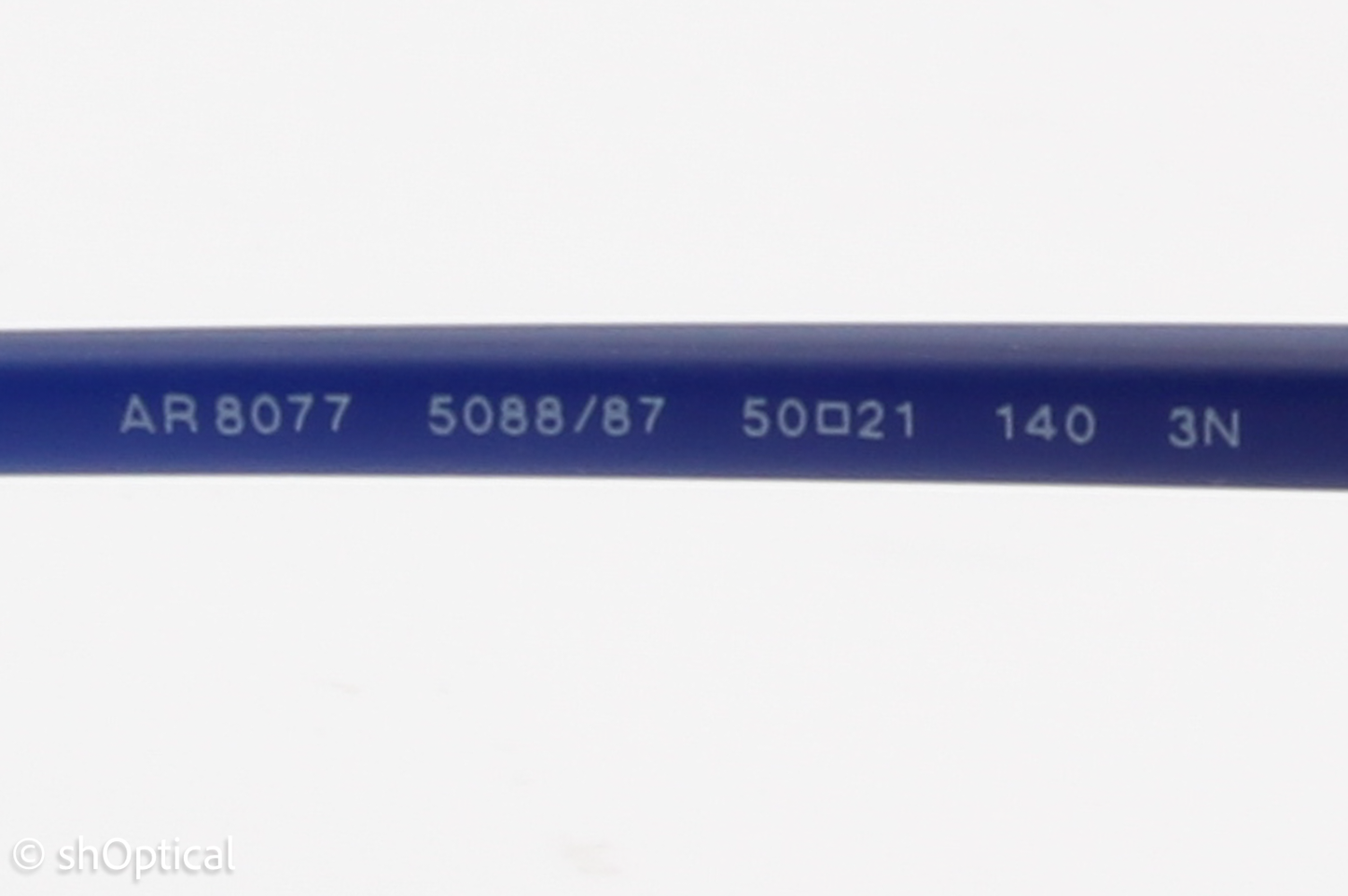 Giorgio Armani AR8077 5088/87 Mens Full Rim Sunglasses Matte Blue 50mm