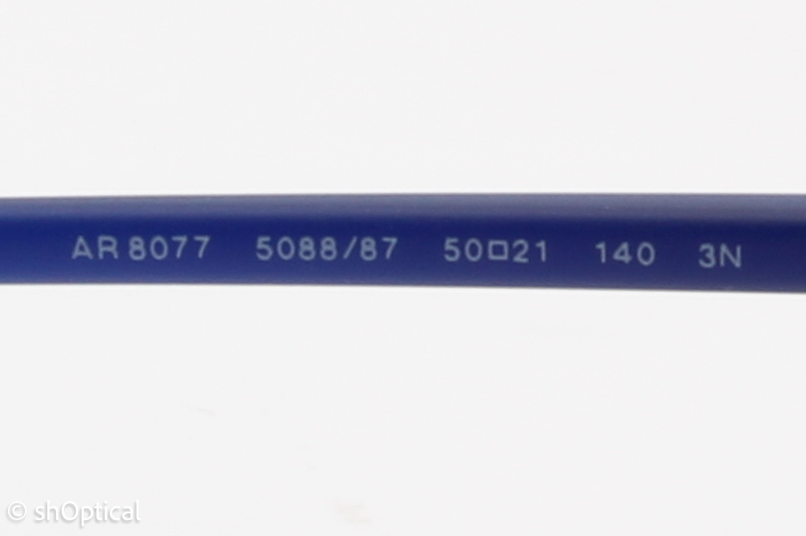 Giorgio Armani AR8077 5088/87 Mens Full Rim Sunglasses Matte Blue 50mm