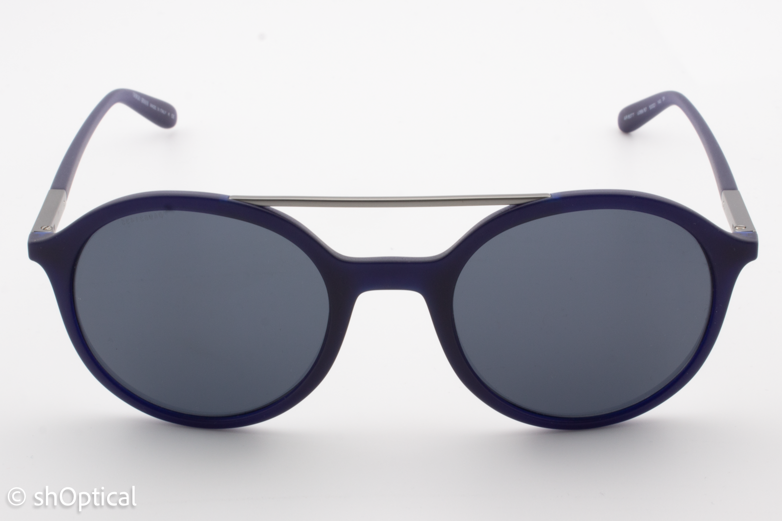 Giorgio Armani AR8077 5088/87 Mens Full Rim Sunglasses Matte Blue 50mm