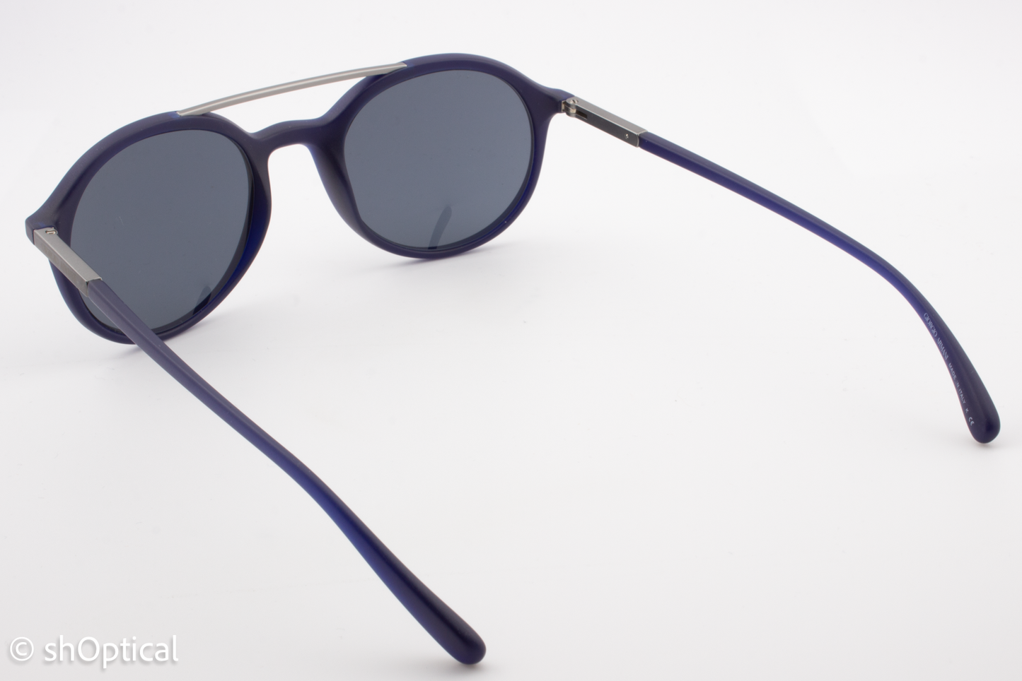 Giorgio Armani AR8077 5088/87 Mens Full Rim Sunglasses Matte Blue 50mm