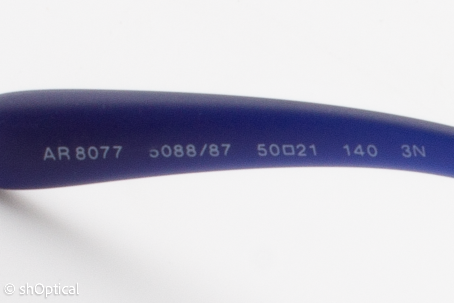 Giorgio Armani AR8077 5088/87 Mens Full Rim Sunglasses Matte Blue 50mm