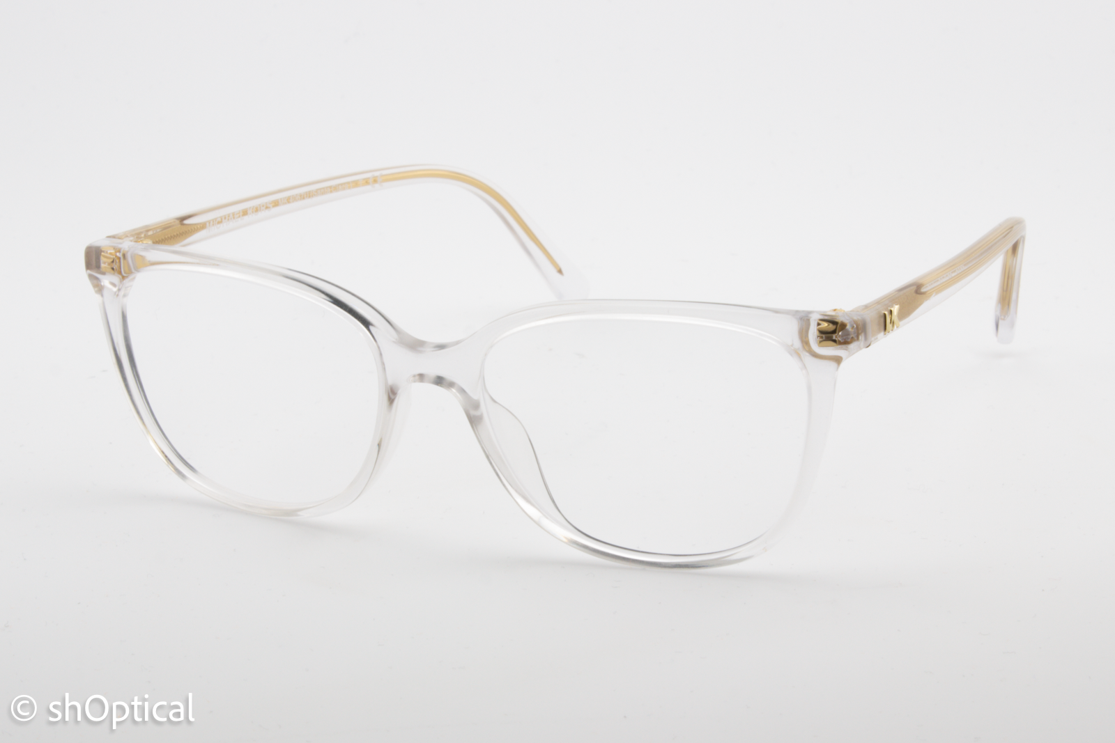 Michael Kors MK4067U (Santa Clara)  Female Square Glasses Frame Clear 53mm