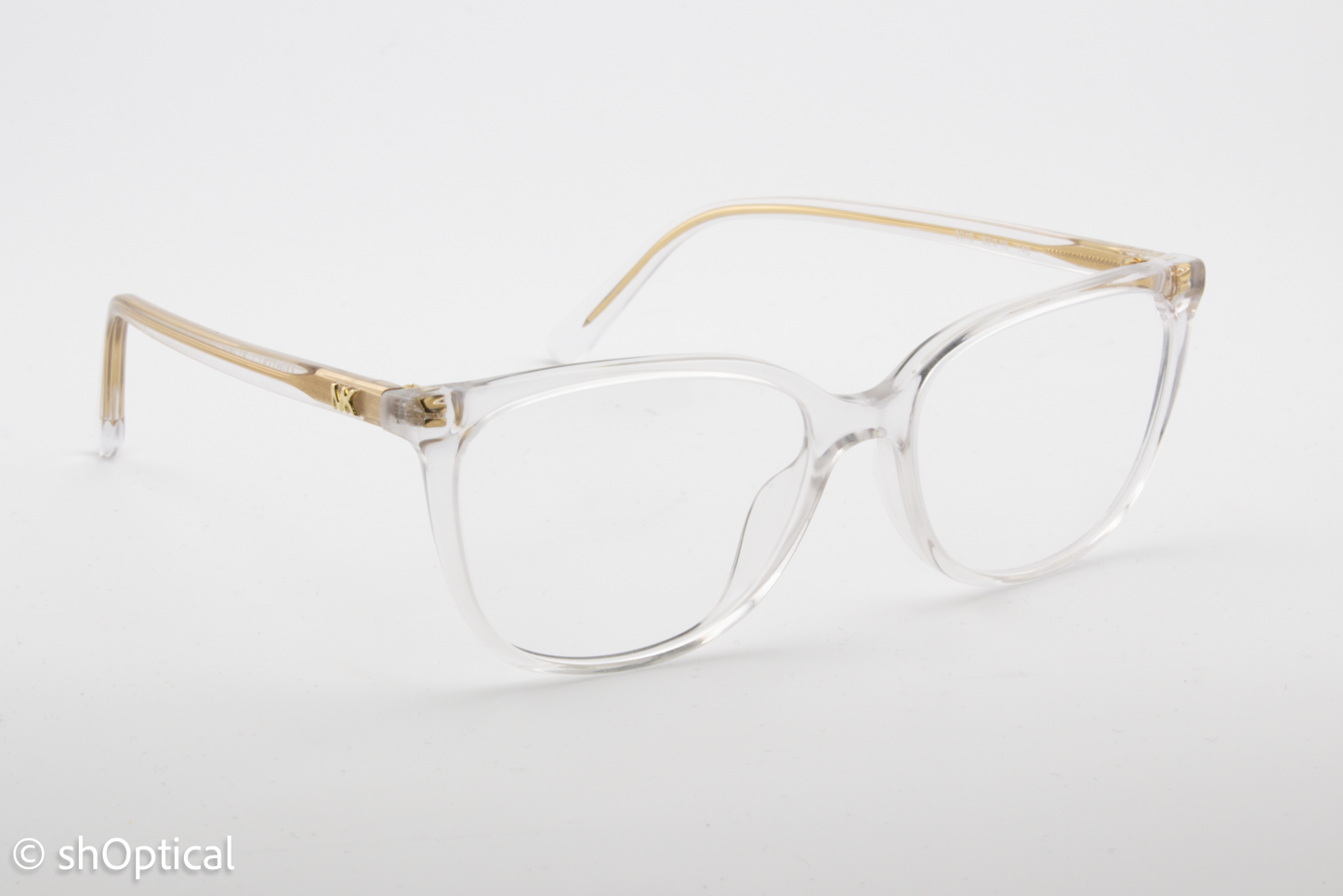 Michael Kors MK4067U (Santa Clara)  Female Square Glasses Frame Clear 53mm