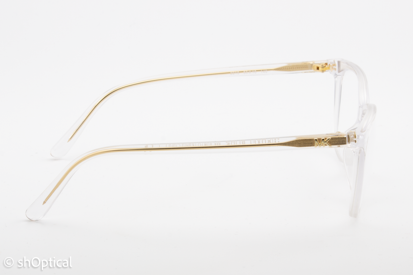 Michael Kors MK4067U (Santa Clara)  Female Square Glasses Frame Clear 53mm