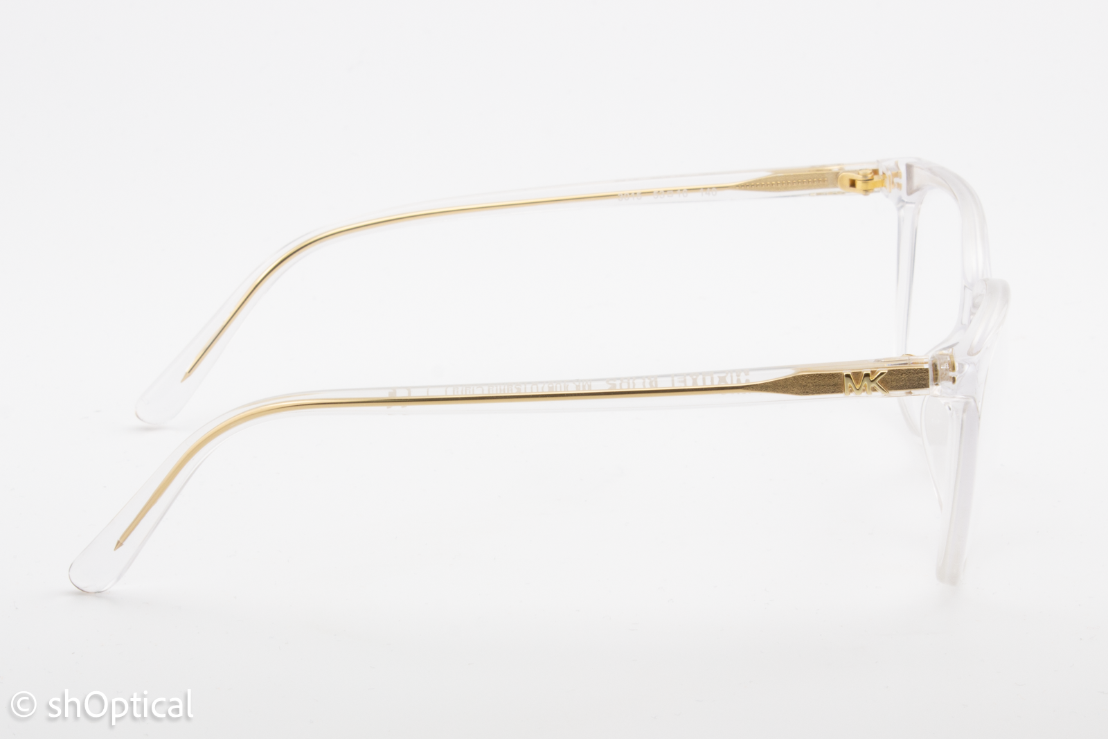 Michael Kors MK4067U (Santa Clara)  Female Square Glasses Frame Clear 53mm