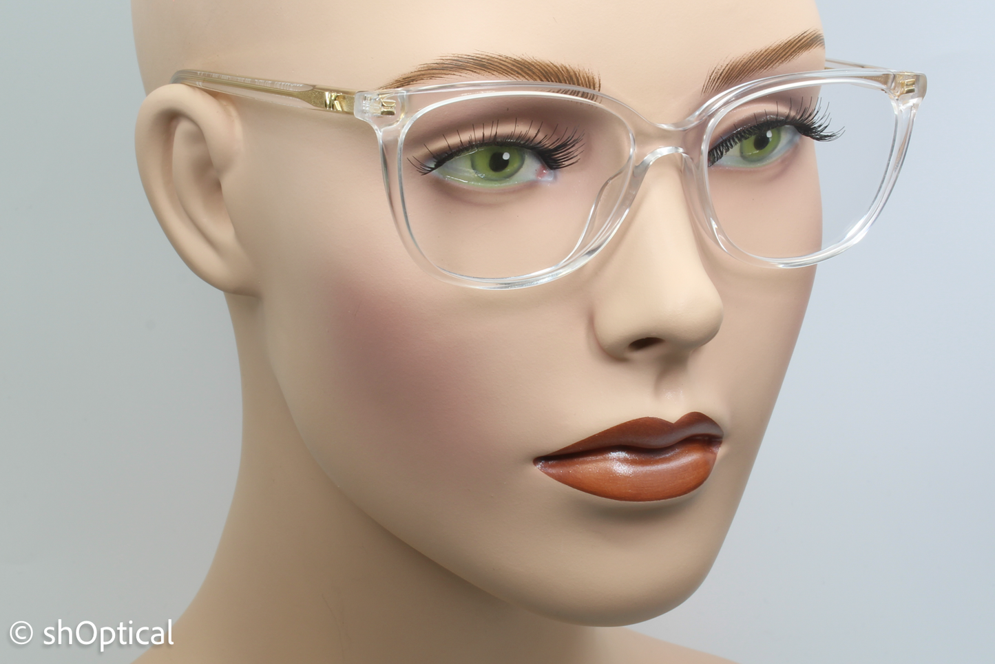 Michael Kors MK4067U (Santa Clara)  Female Square Glasses Frame Clear 53mm