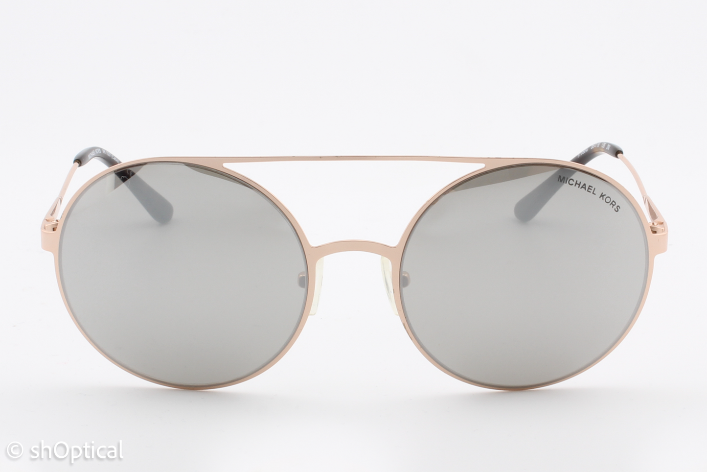 Michael Kors MK1027 Cabo 11166G Womens Full Rim Sunglasses Rose Gold 55mm