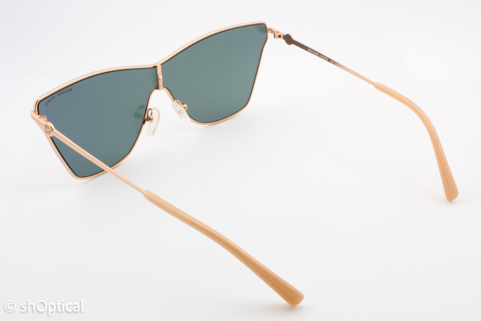 Michael Kors MK1063 Larissa 11084Z Womens Full Rim Sunglasses Rose Gold 50mm