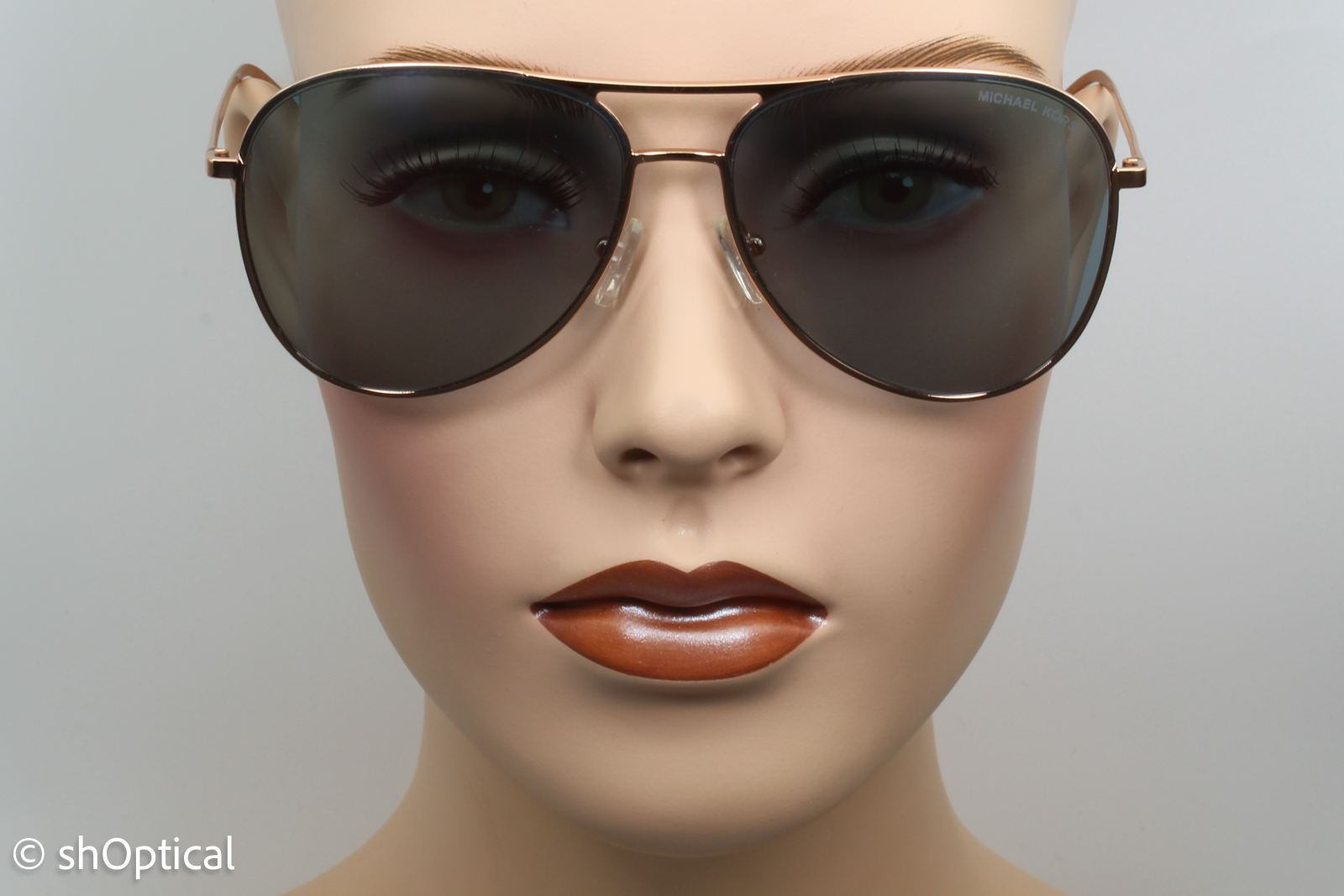 Michael Kors MK1089 Kona 11086H Womens Full Rim Sunglasses Rose Gold 59mm