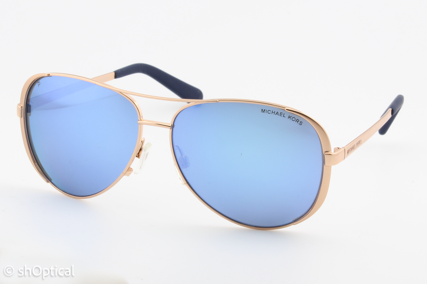 Michael Kors MK5004 Chelsea 100322 Womens Full Rim Sunglasses Rose Gold 59mm